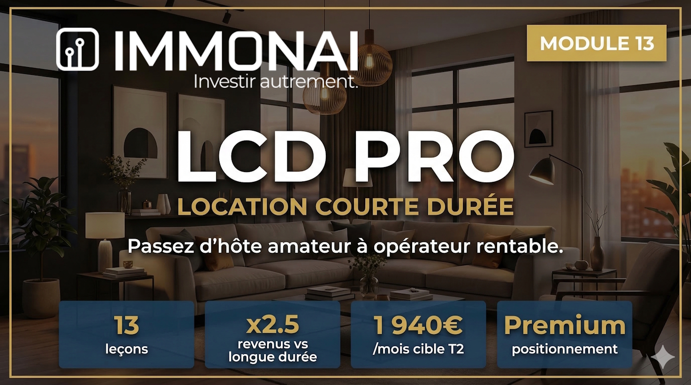 LCD PRO — Location Courte Durée